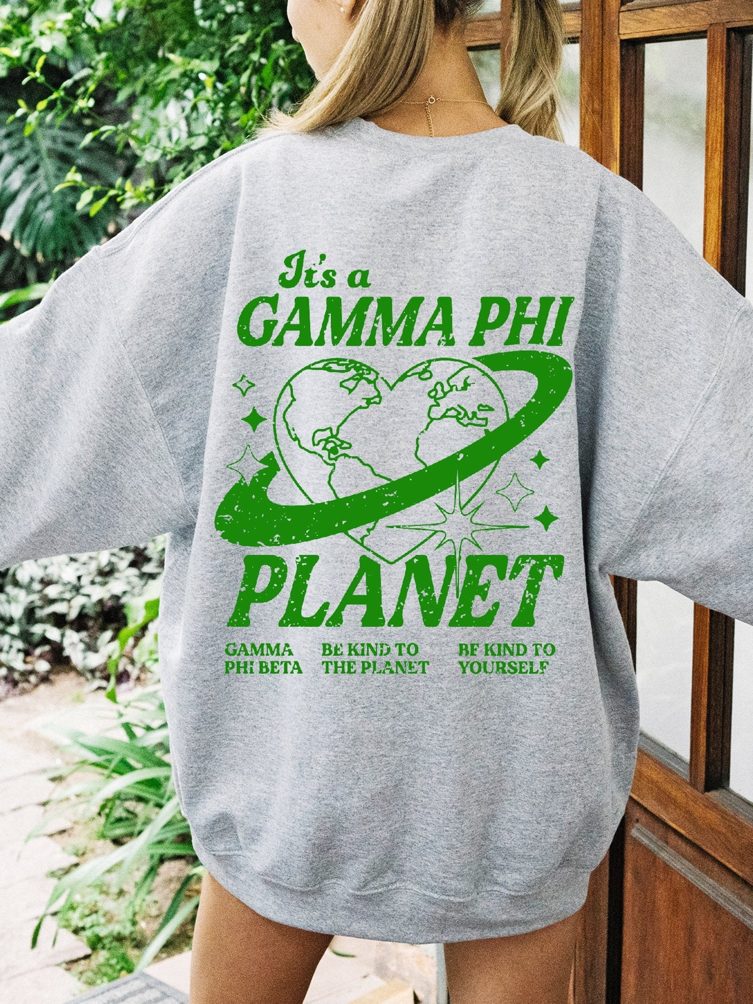 Gamma phi 2025 beta crewneck