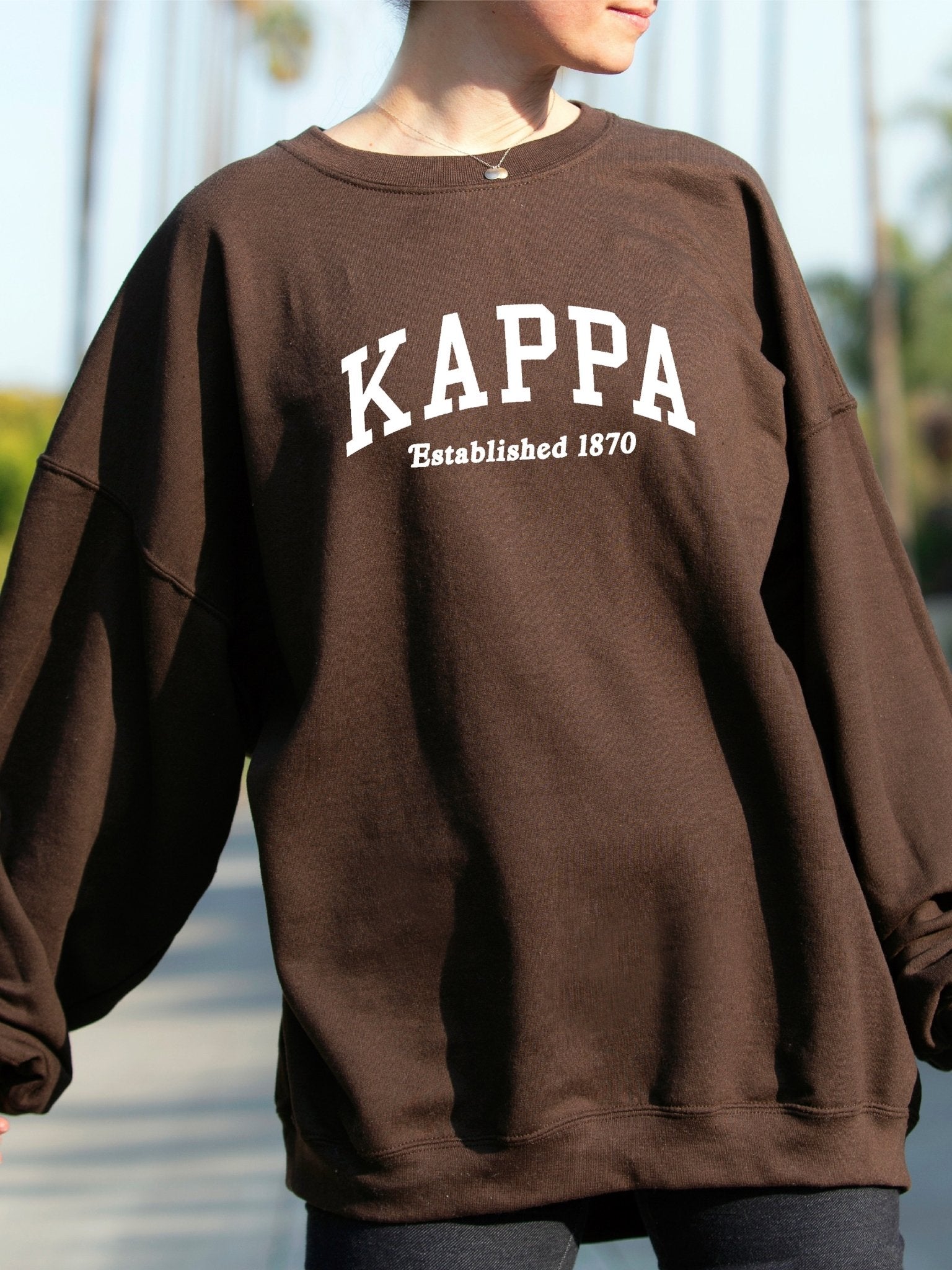 scheuren filter Momentum Kappa Kappa Gamma Sorority Varsity College KKG Crewneck Sweatshirt –  greekify