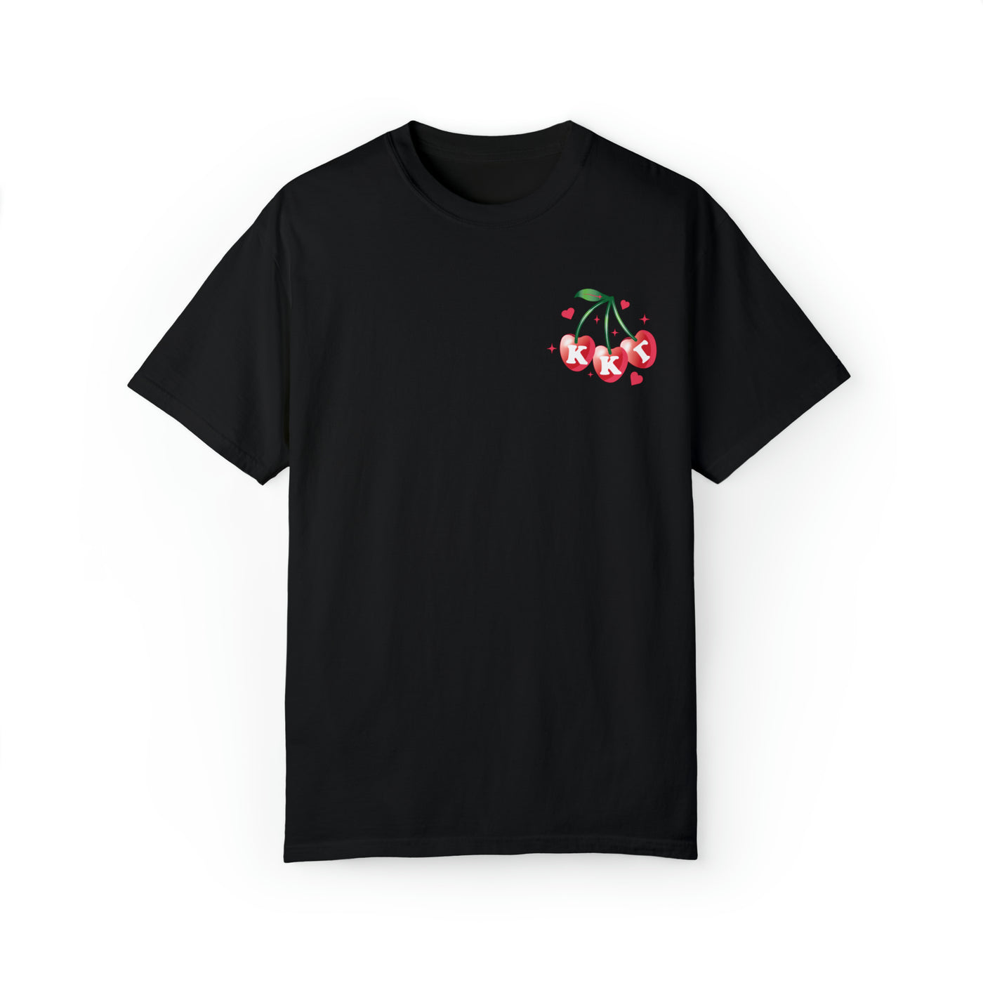 Kappa Kappa Gamma Cherry Airbrush Sorority T-shirt