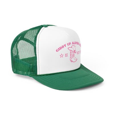 Alpha Phi Trendy Western Trucker Hat