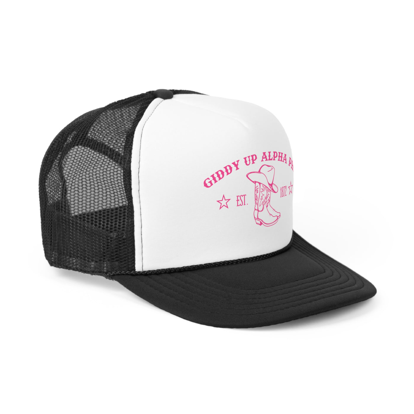 Alpha Phi Trendy Western Trucker Hat