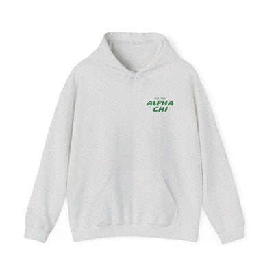 Alpha Chi Omega Bubble Font Sorority Hoodie | Alpha Chi AXO Trendy Sweatshirt | Big Little Gift | Recruitment Gift