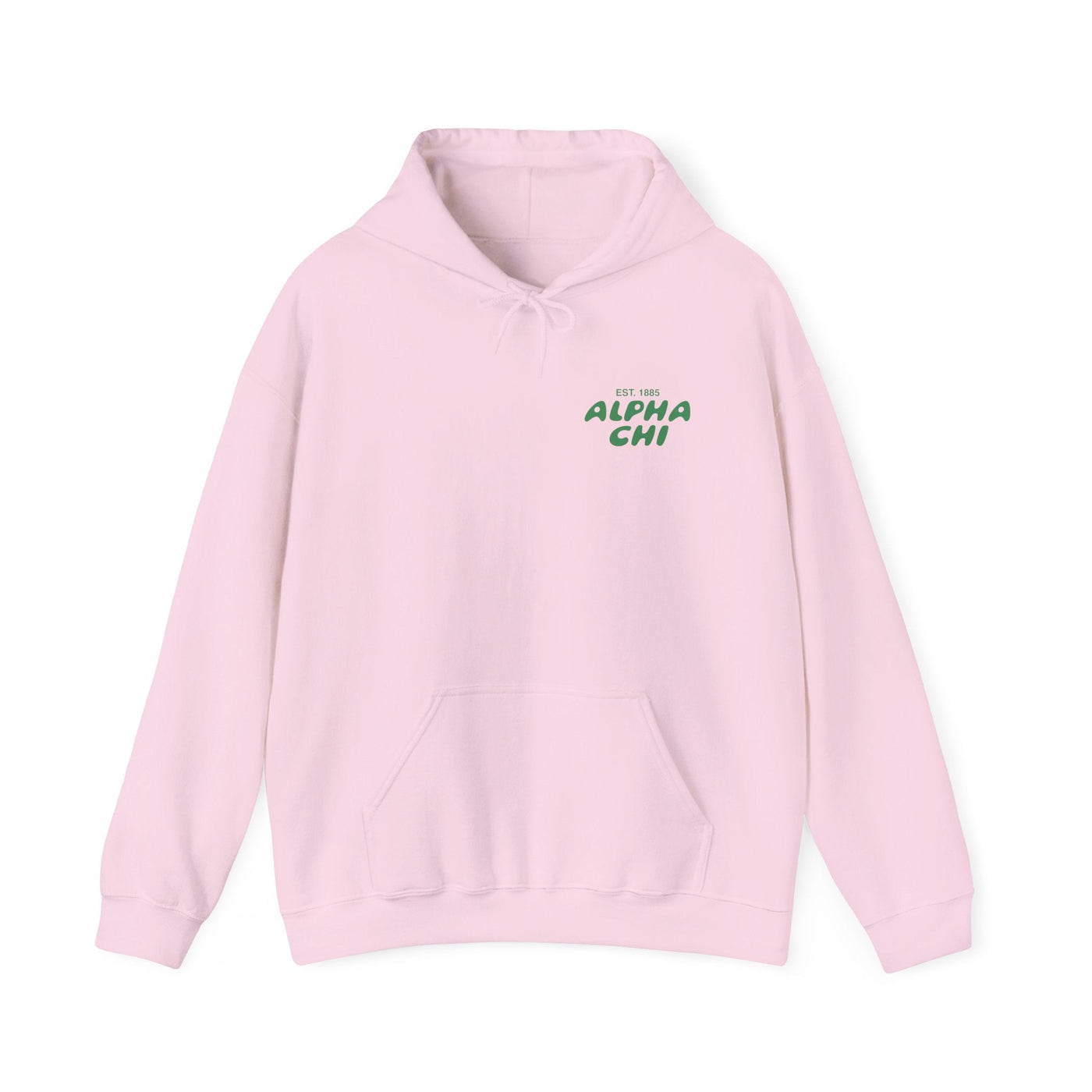 Alpha Chi Omega Bubble Font Sorority Hoodie | Alpha Chi AXO Trendy Sweatshirt | Big Little Gift | Recruitment Gift