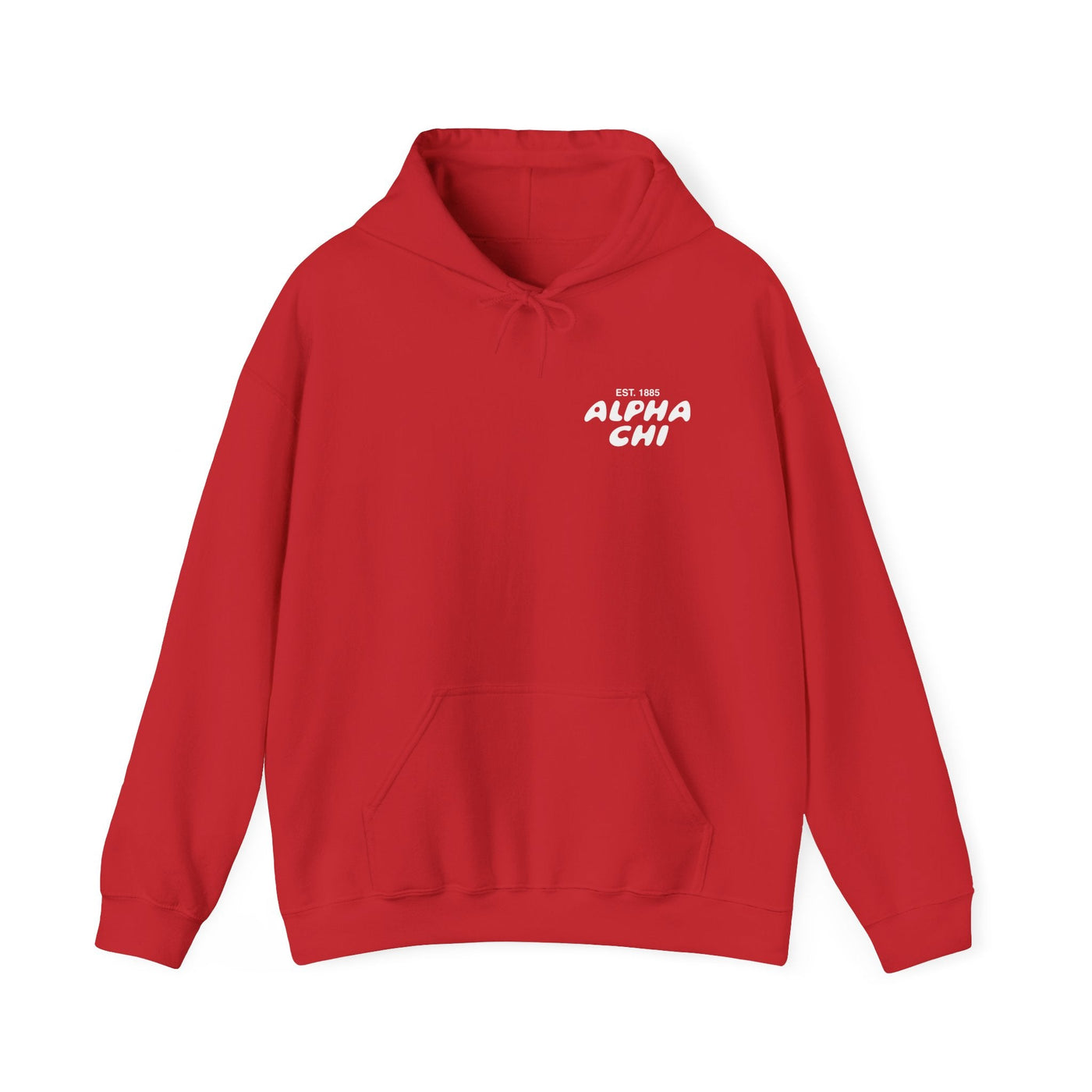 Alpha Chi Omega Bubble Font Sorority Hoodie | Alpha Chi AXO Trendy Sweatshirt | Big Little Gift | Recruitment Gift