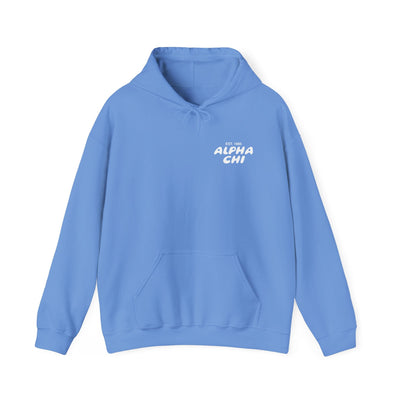 Alpha Chi Omega Bubble Font Sorority Hoodie | Alpha Chi AXO Trendy Sweatshirt | Big Little Gift | Recruitment Gift