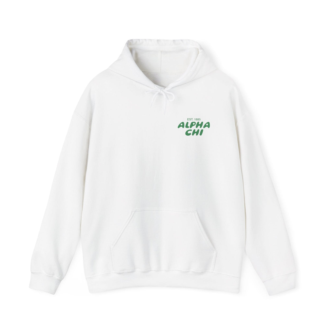 Alpha Chi Omega Bubble Font Sorority Hoodie | Alpha Chi AXO Trendy Sweatshirt | Big Little Gift | Recruitment Gift