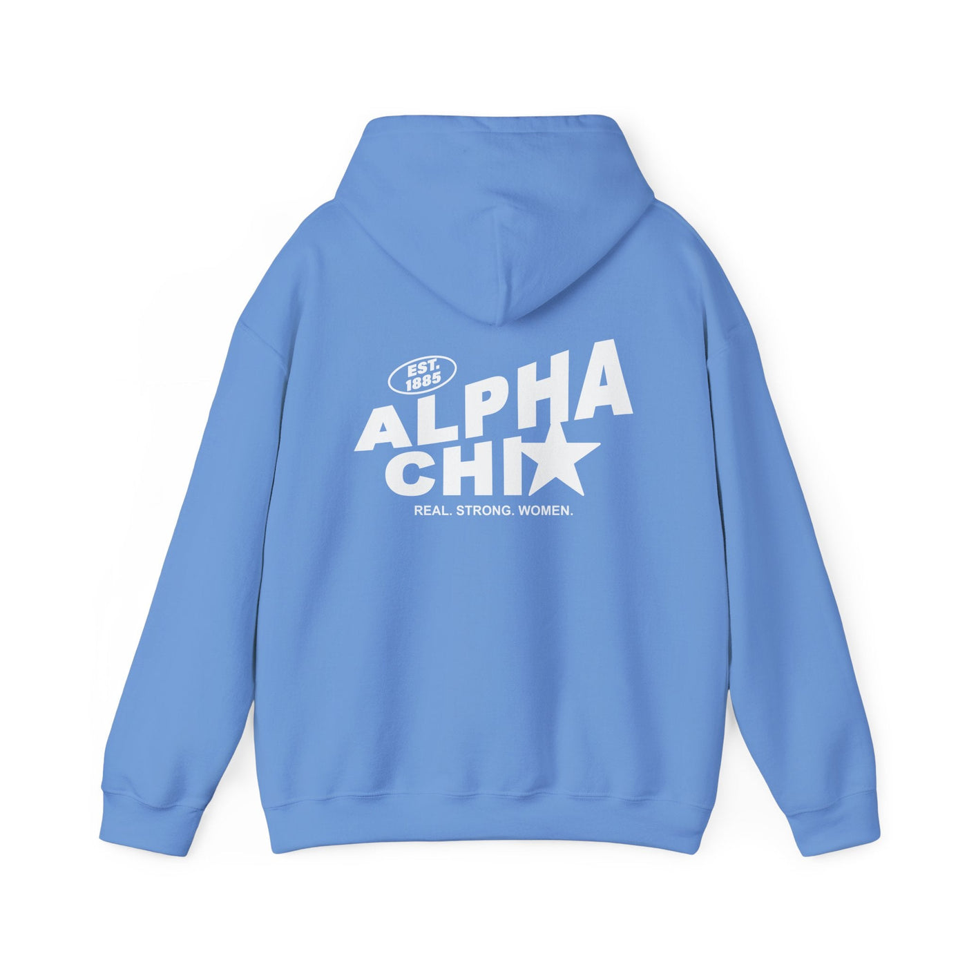 Alpha Chi Omega Trendy Star Sorority Hoodie | Alpha Chi Cute Sweatshirt | Big Little Gift | Recruitment Gift