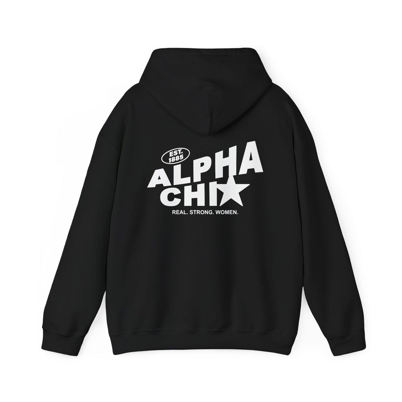 Alpha Chi Omega Trendy Star Sorority Hoodie | Alpha Chi Cute Sweatshirt | Big Little Gift | Recruitment Gift