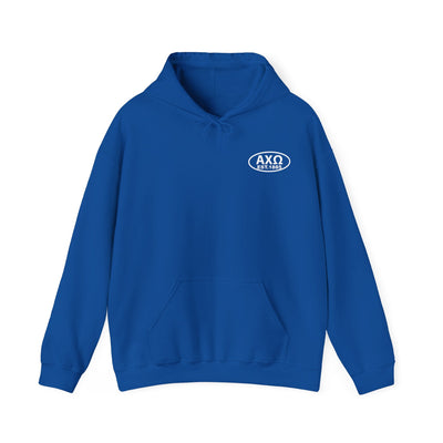 Alpha Chi Omega Trendy Star Sorority Hoodie | Alpha Chi Cute Sweatshirt | Big Little Gift | Recruitment Gift