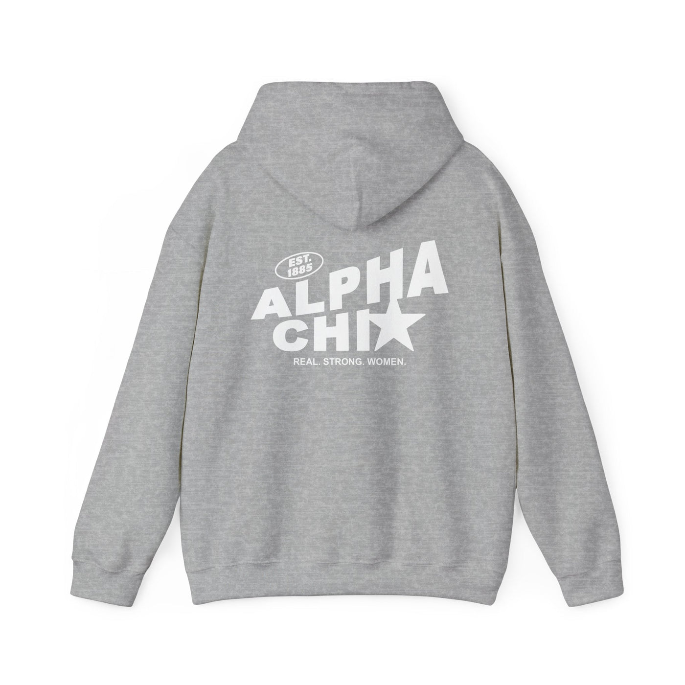 Alpha Chi Omega Trendy Star Sorority Hoodie | Alpha Chi Cute Sweatshirt | Big Little Gift | Recruitment Gift