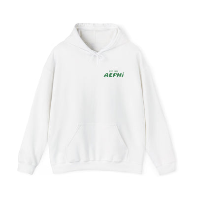 Alpha Epsilon Phi Bubble Font Sorority Hoodie | AEPhi Trendy Sweatshirt | Big Little Gift | Recruitment Gift