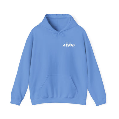 Alpha Epsilon Phi Bubble Font Sorority Hoodie | AEPhi Trendy Sweatshirt | Big Little Gift | Recruitment Gift