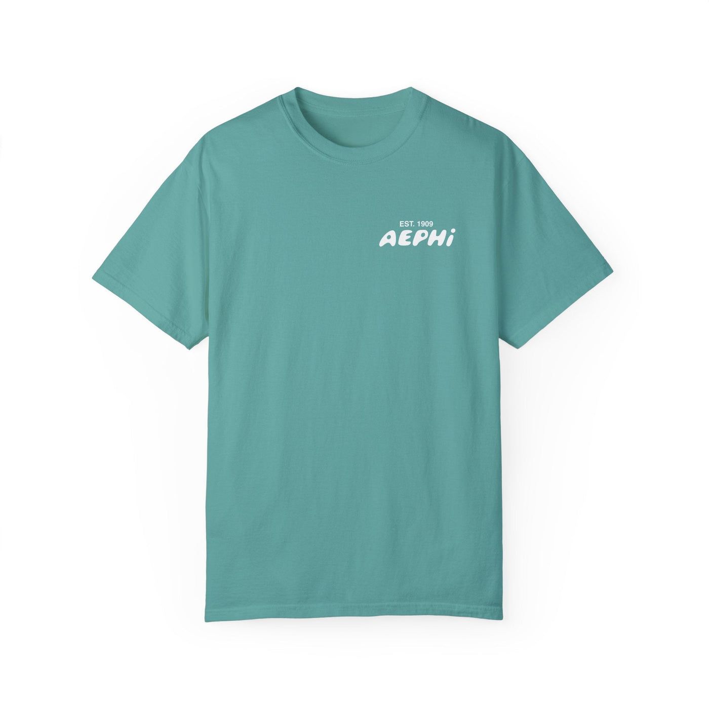 Alpha Epsilon Phi Bubble Letter T-Shirt | AEPhi Trendy College Greek Custom Oversized Shirt | Big Little Sorority T Shirt Gift