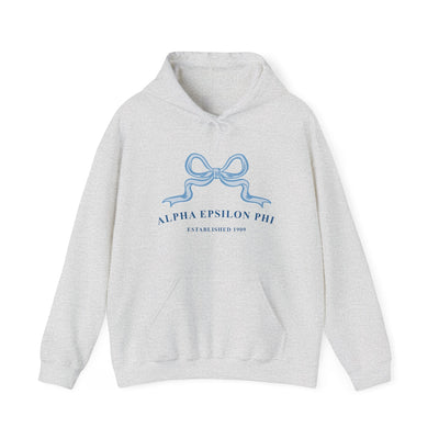 Alpha Epsilon Phi Ribbon Sorority Hoodie | AEPhi Trendy Sweatshirt Big Little Recruitment Gift