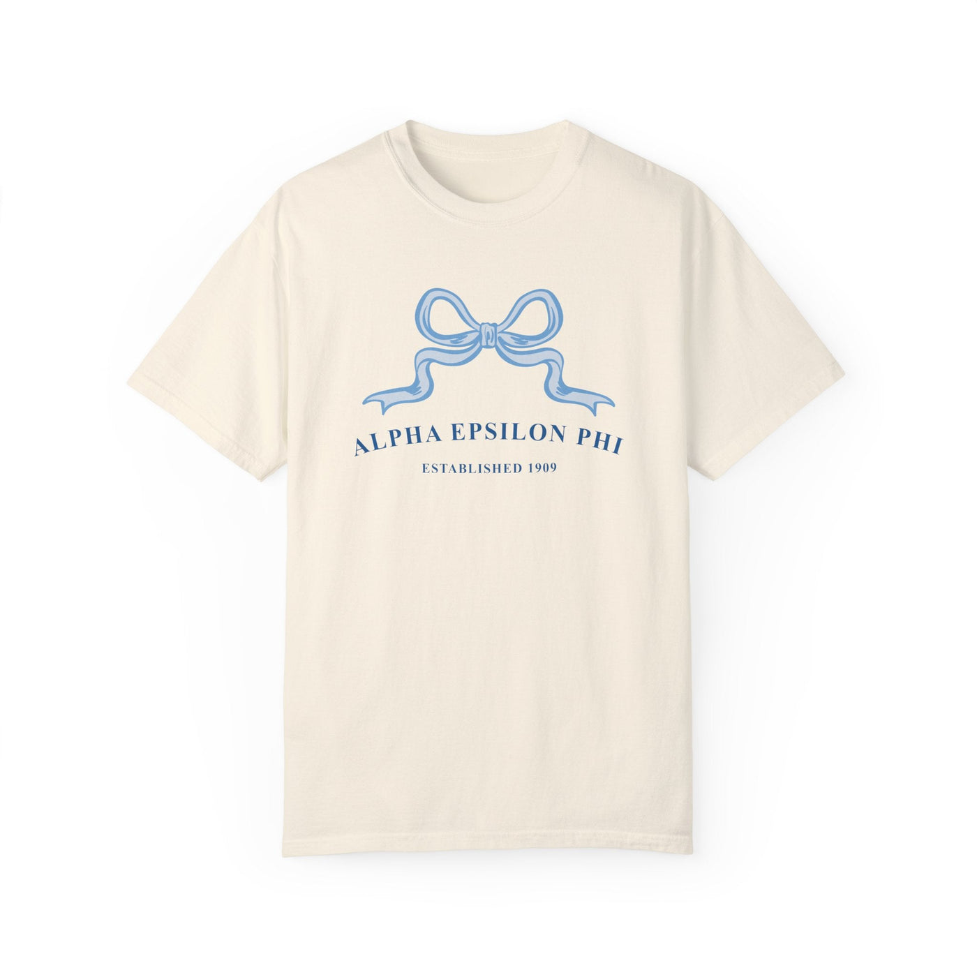 Alpha Epsilon Phi Ribbon Sorority T-Shirt | AEPhi Trendy Shirt Big Little Recruitment Gift