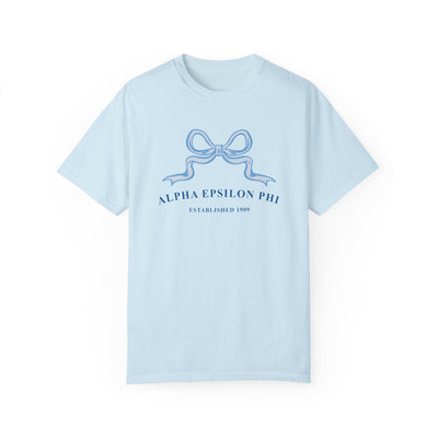 Alpha Epsilon Phi Ribbon Sorority T-Shirt | AEPhi Trendy Shirt Big Little Recruitment Gift