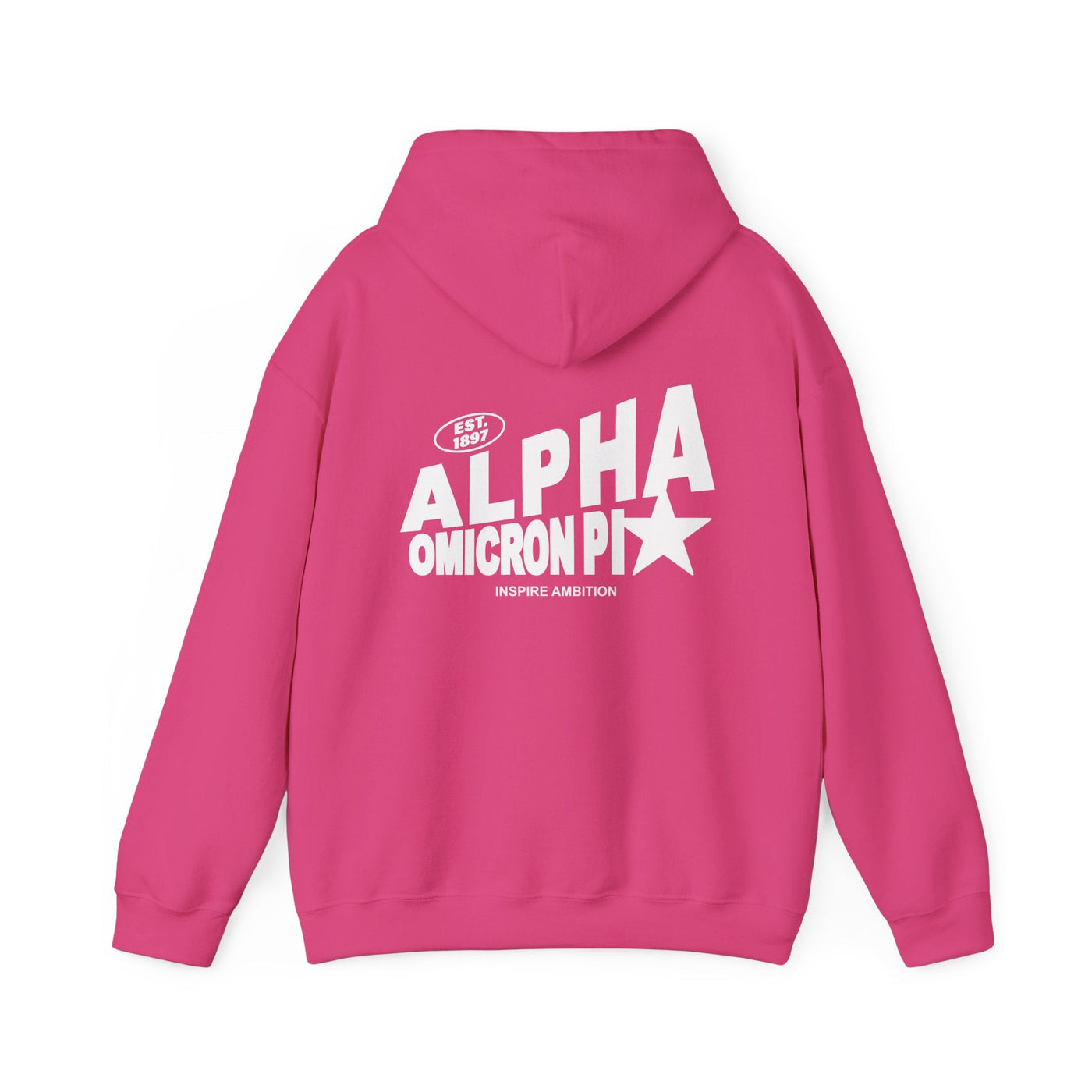 Alpha Omicron Pi Trendy Star Sorority Hoodie | Alpha O Cute Sweatshirt | Big Little Gift | Recruitment Gift