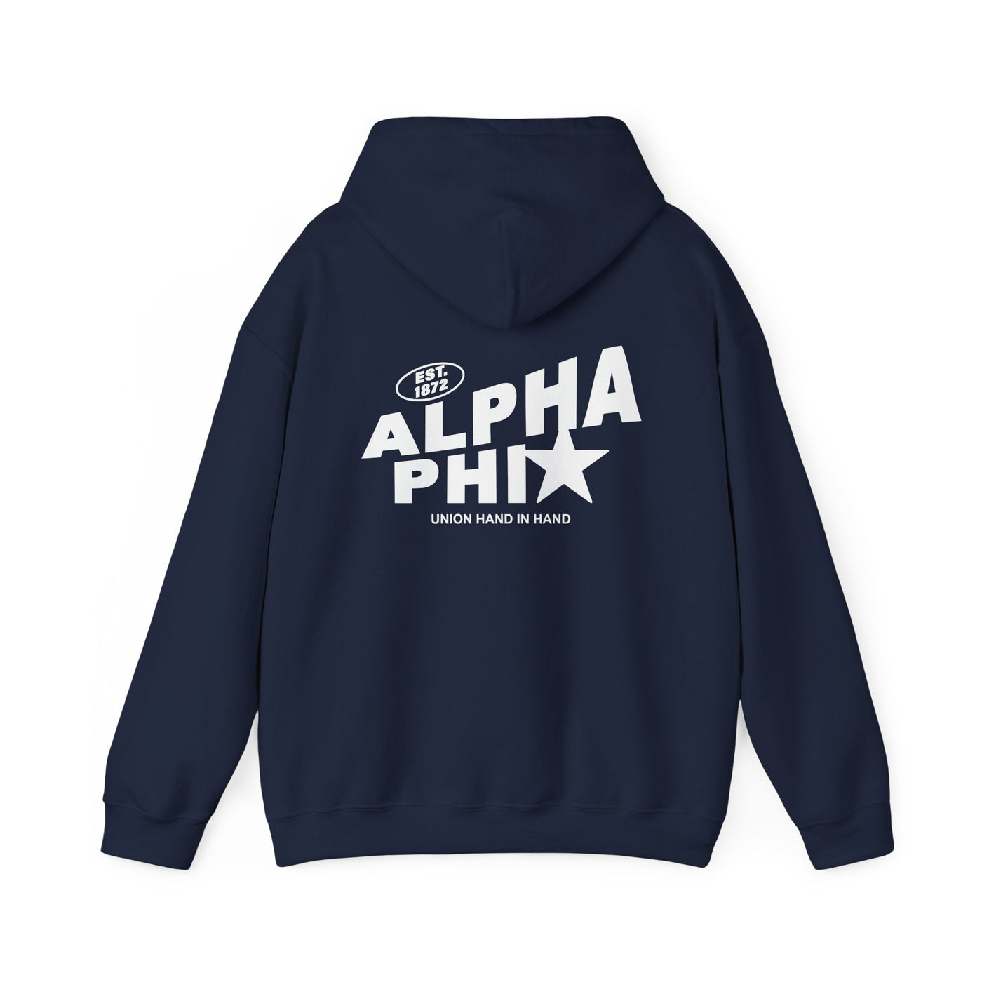 Alpha Phi Trendy Star Sorority Hoodie | APhi Cute Sweatshirt | Big Little Gift | Recruitment Gift