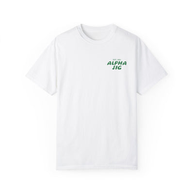 Alpha Sigma Alpha Bubble Letter T-Shirt | Alpha Sig Trendy College Greek Custom Oversized Shirt | Big Little Sorority T Shirt Gift