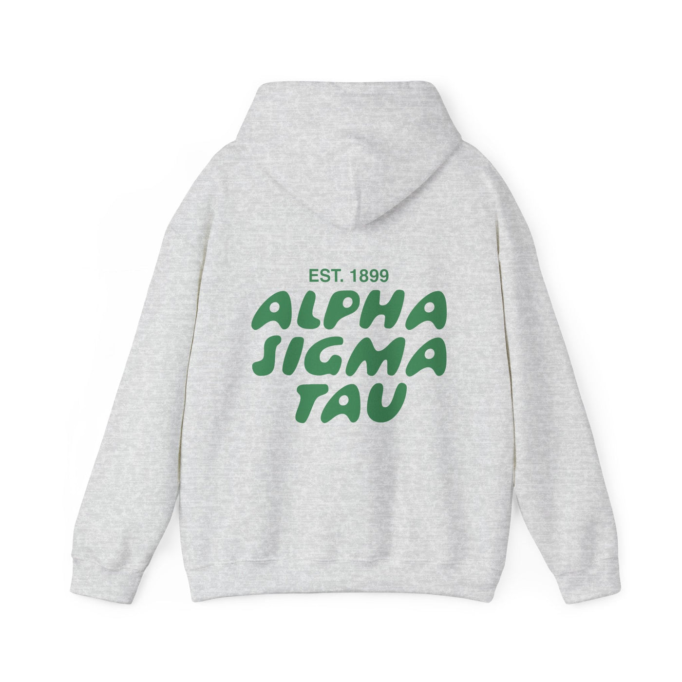 Alpha Sigma Tau Bubble Font Sorority Hoodie | Alpha Tau Trendy Sweatshirt | Big Little Gift | Recruitment Gift