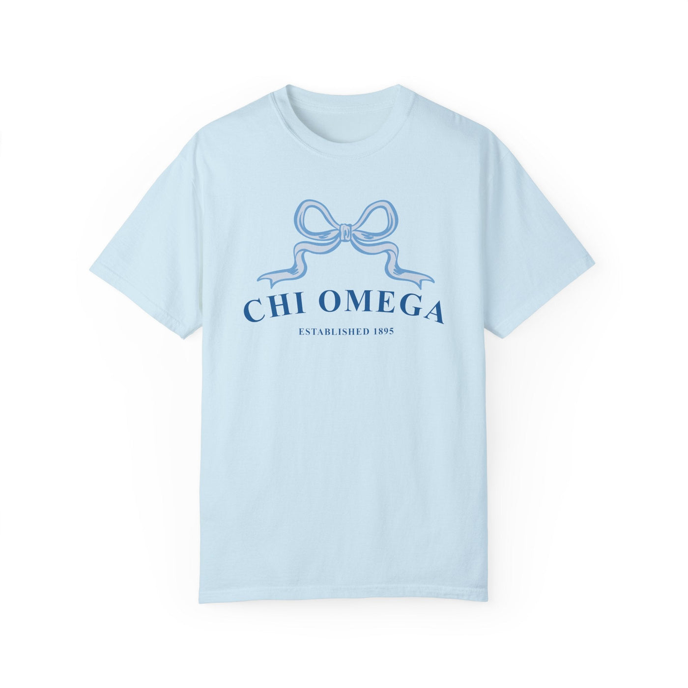 Chi Omega Ribbon Sorority T-Shirt | Chi O Trendy Shirt Big Little Recruitment Gift