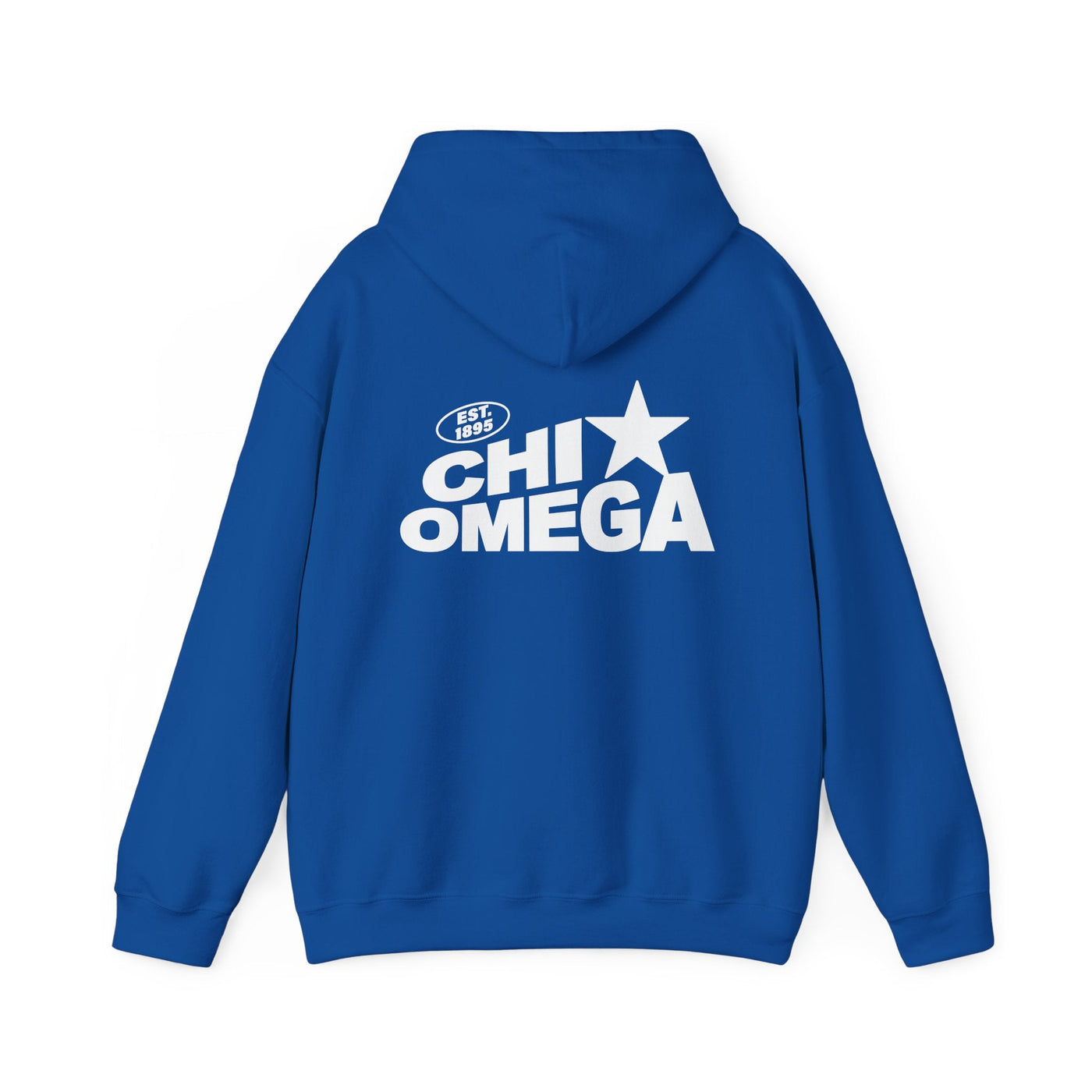 Chi Omega Trendy Star Sorority Hoodie | Chi O Cute Sweatshirt | Big Little Gift | Recruitment Gift