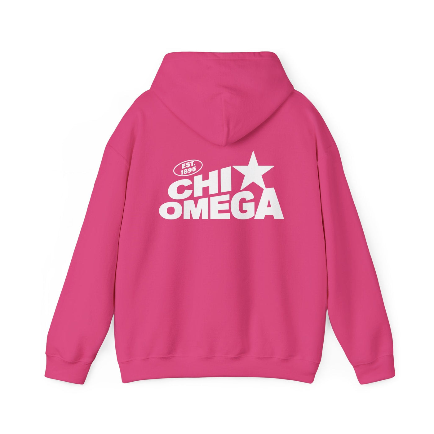 Chi Omega Trendy Star Sorority Hoodie | Chi O Cute Sweatshirt | Big Little Gift | Recruitment Gift