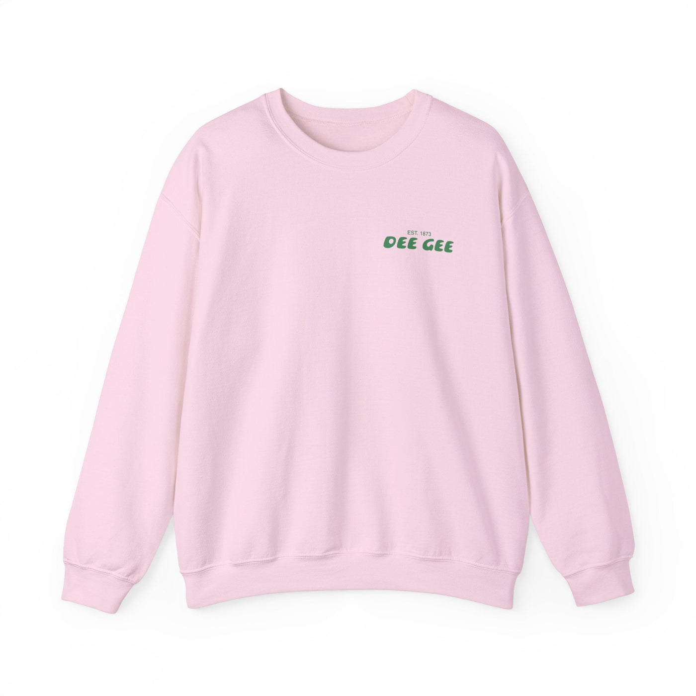 Delta Gamma Bubble Font Sorority Crewneck Sweatshirt | Dee Gee Trendy Sweatshirt | Big Little Gift | Recruitment Gift