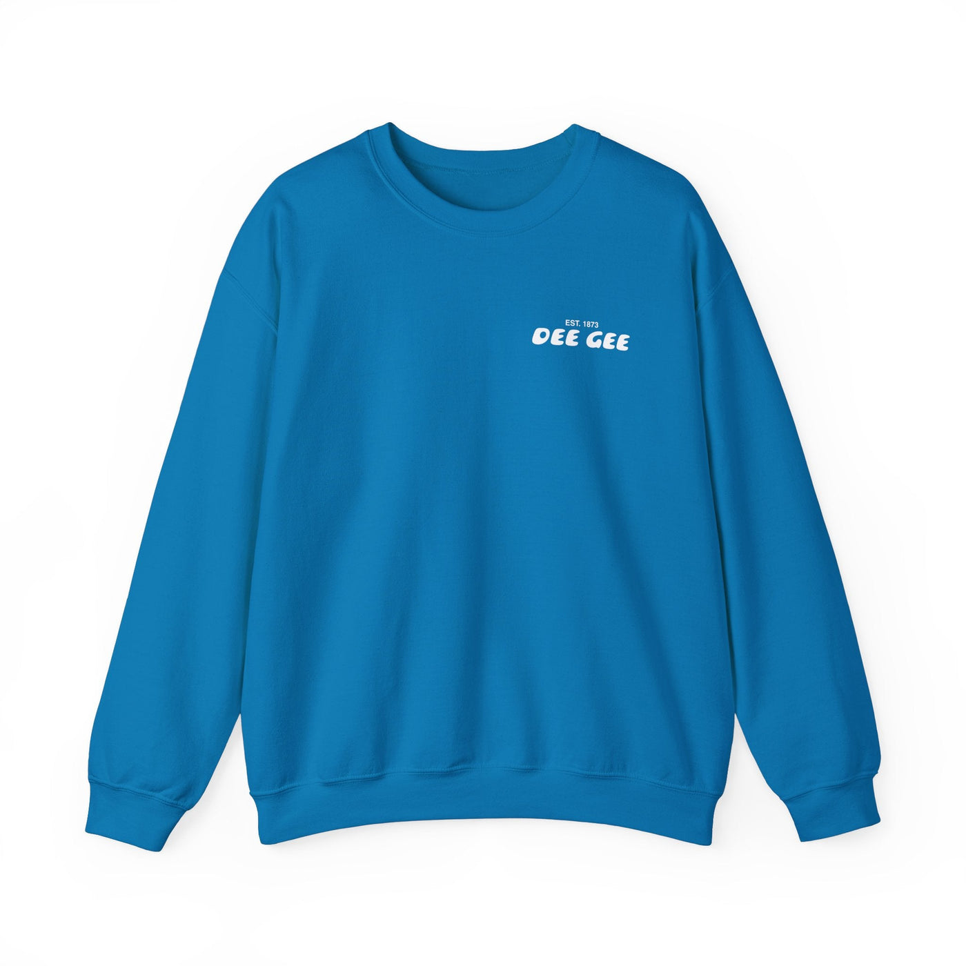 Delta Gamma Bubble Font Sorority Crewneck Sweatshirt | Dee Gee Trendy Sweatshirt | Big Little Gift | Recruitment Gift