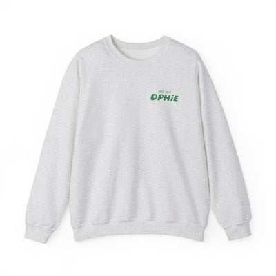 Delta Phi Epsilon Bubble Font Sorority Crewneck Sweatshirt | DPhiE Trendy Sweatshirt | Big Little Gift | Recruitment Gift