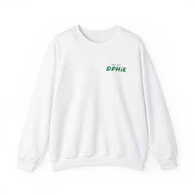 Delta Phi Epsilon Bubble Font Sorority Crewneck Sweatshirt | DPhiE Trendy Sweatshirt | Big Little Gift | Recruitment Gift