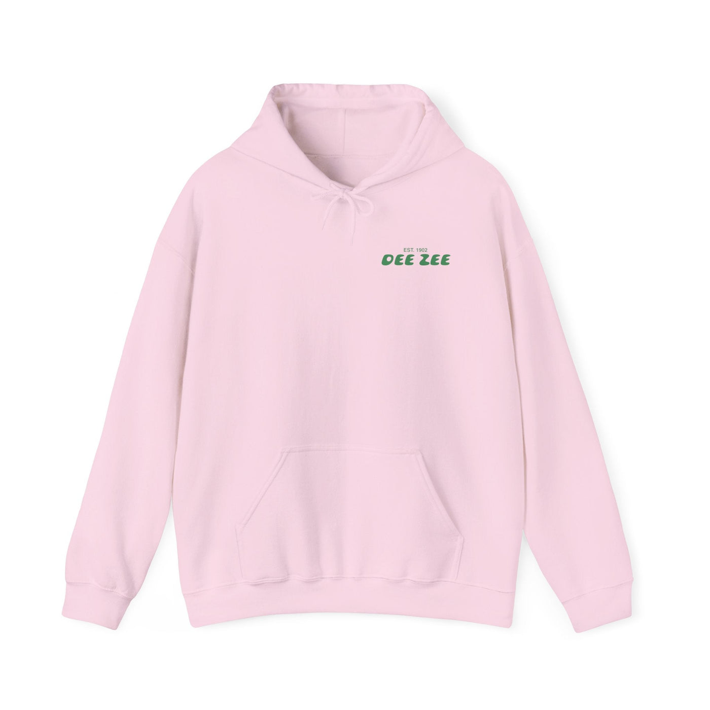 Delta Zeta Bubble Font Sorority Hoodie | Dee Zee Trendy Sweatshirt | Big Little Gift | Recruitment Gift