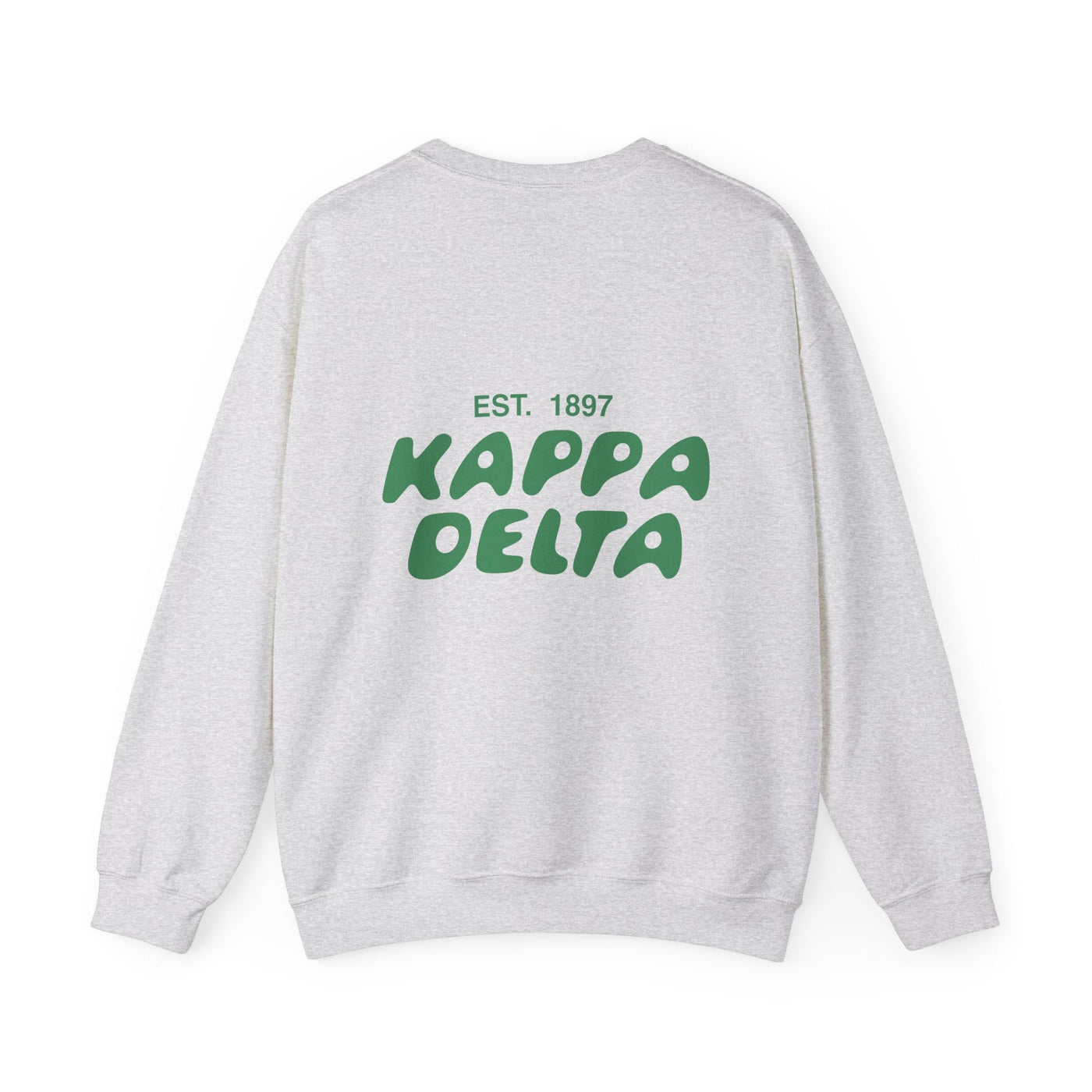 Kappa Delta Bubble Font Sorority Crewneck Sweatshirt | Kay Dee Trendy Sweatshirt | Big Little Gift | Recruitment Gift