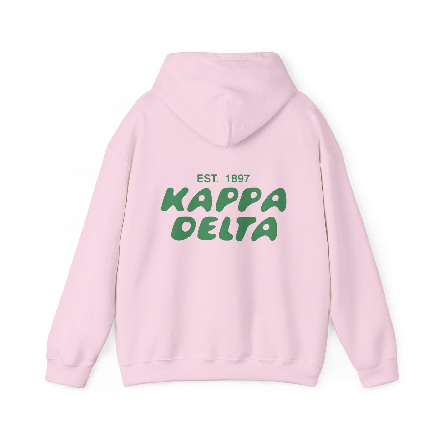 Kappa Delta Bubble Font Sorority Hoodie | Kay Dee Trendy Sweatshirt | Big Little Gift | Recruitment Gift