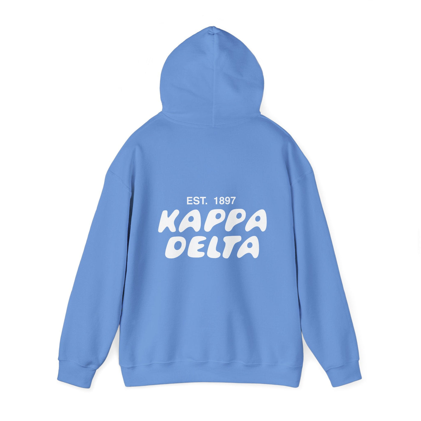 Kappa Delta Bubble Font Sorority Hoodie | Kay Dee Trendy Sweatshirt | Big Little Gift | Recruitment Gift