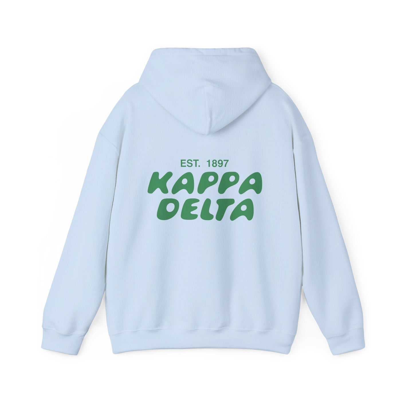 Kappa Delta Bubble Font Sorority Hoodie | Kay Dee Trendy Sweatshirt | Big Little Gift | Recruitment Gift