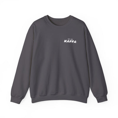 Kappa Kappa Gamma Bubble Font Sorority Crewneck Sweatshirt | KKG Trendy Sweatshirt | Big Little Gift | Recruitment Gift