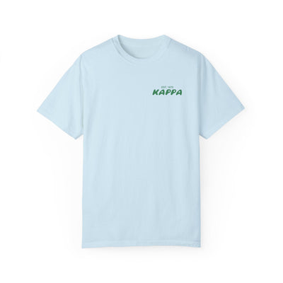 Kappa Kappa Gamma Bubble Letter T-Shirt | KKG Trendy College Greek Custom Oversized Shirt | Big Little Sorority T Shirt Gift