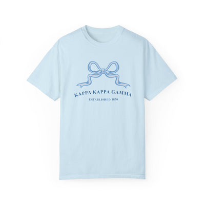 Kappa Kappa Gamma Ribbon Sorority T-Shirt | KKG Trendy Shirt Big Little Recruitment Gift