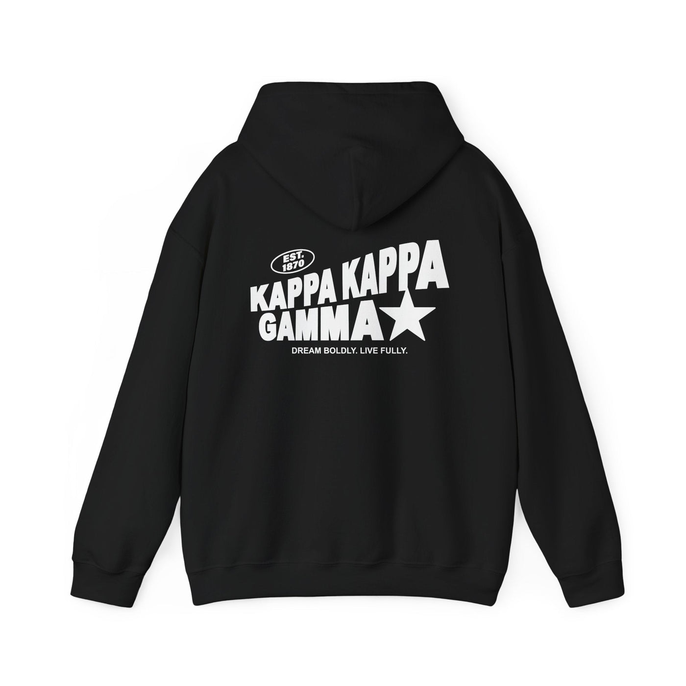 Kappa Kappa Gamma Trendy Star Sorority Hoodie | KKG Cute Sweatshirt | Big Little Gift | Recruitment Gift