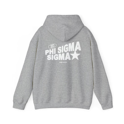 Phi Sigma Sigma Trendy Star Sorority Hoodie | Phi Sig Cute Sweatshirt | Big Little Gift | Recruitment Gift