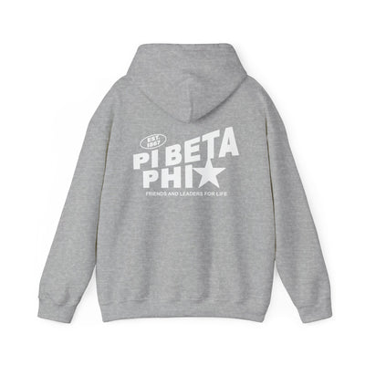 Pi Beta Phi Trendy Star Sorority Hoodie | Pi Phi Cute Sweatshirt | Big Little Gift | Recruitment Gift