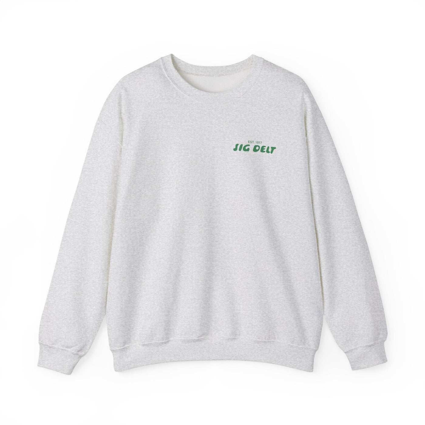 Sigma Delta Tau Bubble Font Sorority Crewneck Sweatshirt | Sig Delt Trendy Sweatshirt | Big Little Gift | Recruitment Gift