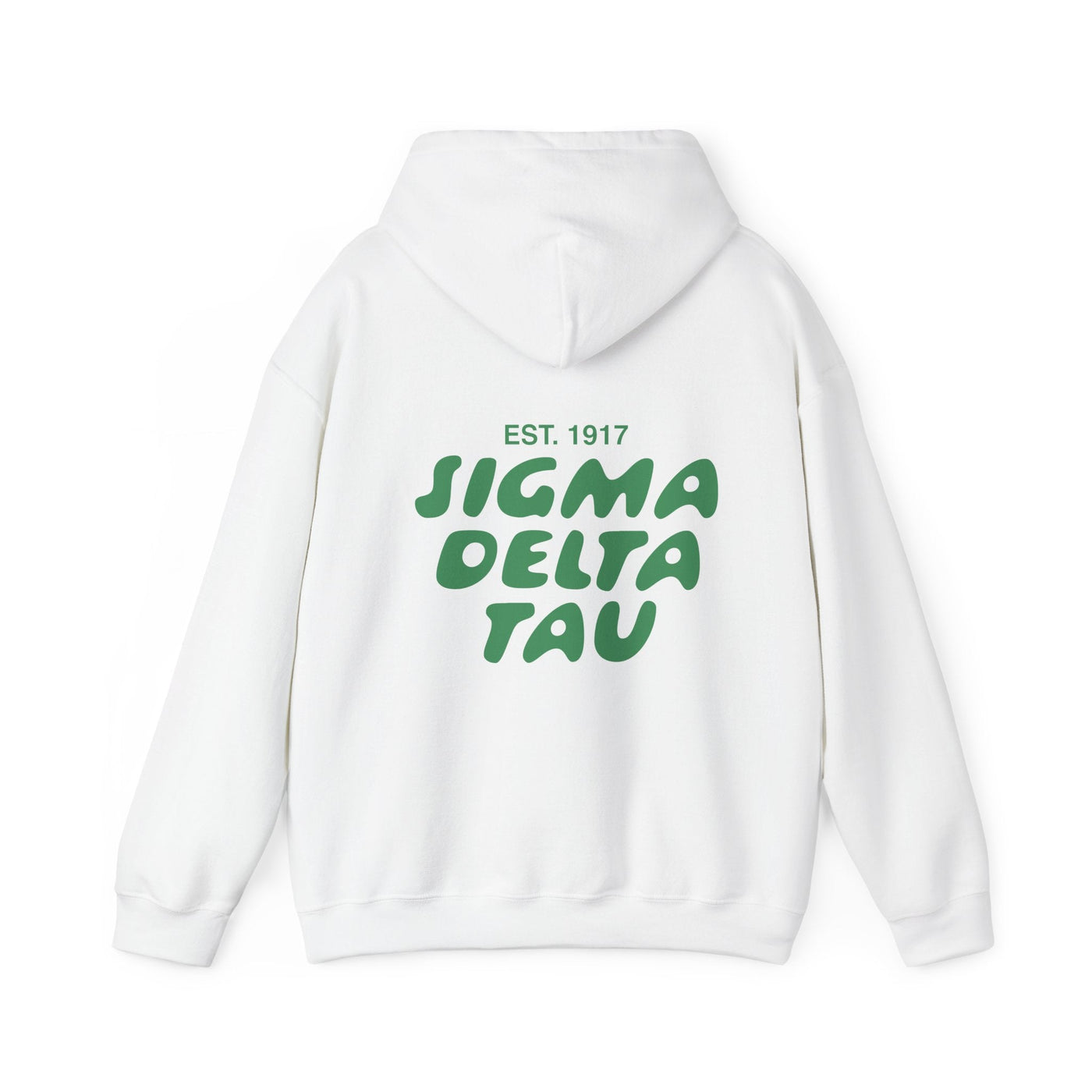 Sigma Delta Tau Bubble Font Sorority Hoodie | Sig Delt Trendy Sweatshirt | Big Little Gift | Recruitment Gift