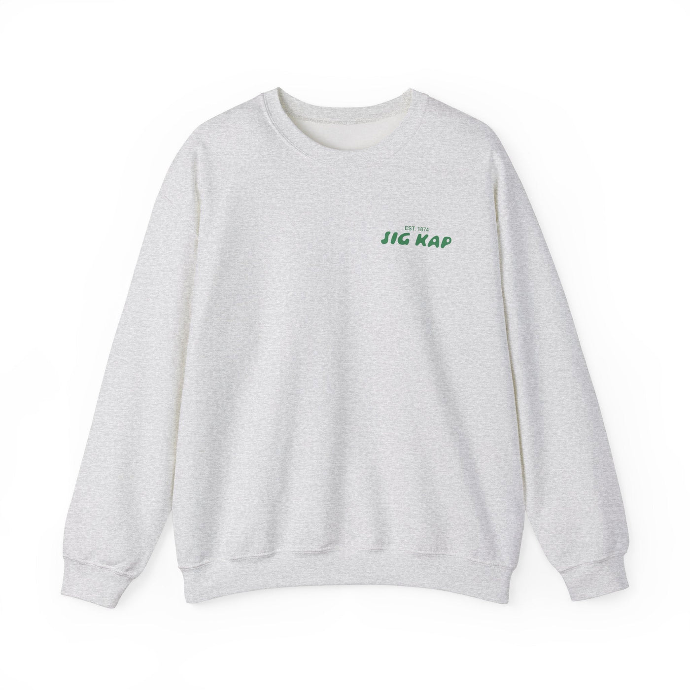 Sigma Kappa Bubble Font Sorority Crewneck Sweatshirt | Sig Kap Trendy Sweatshirt | Big Little Gift | Recruitment Gift