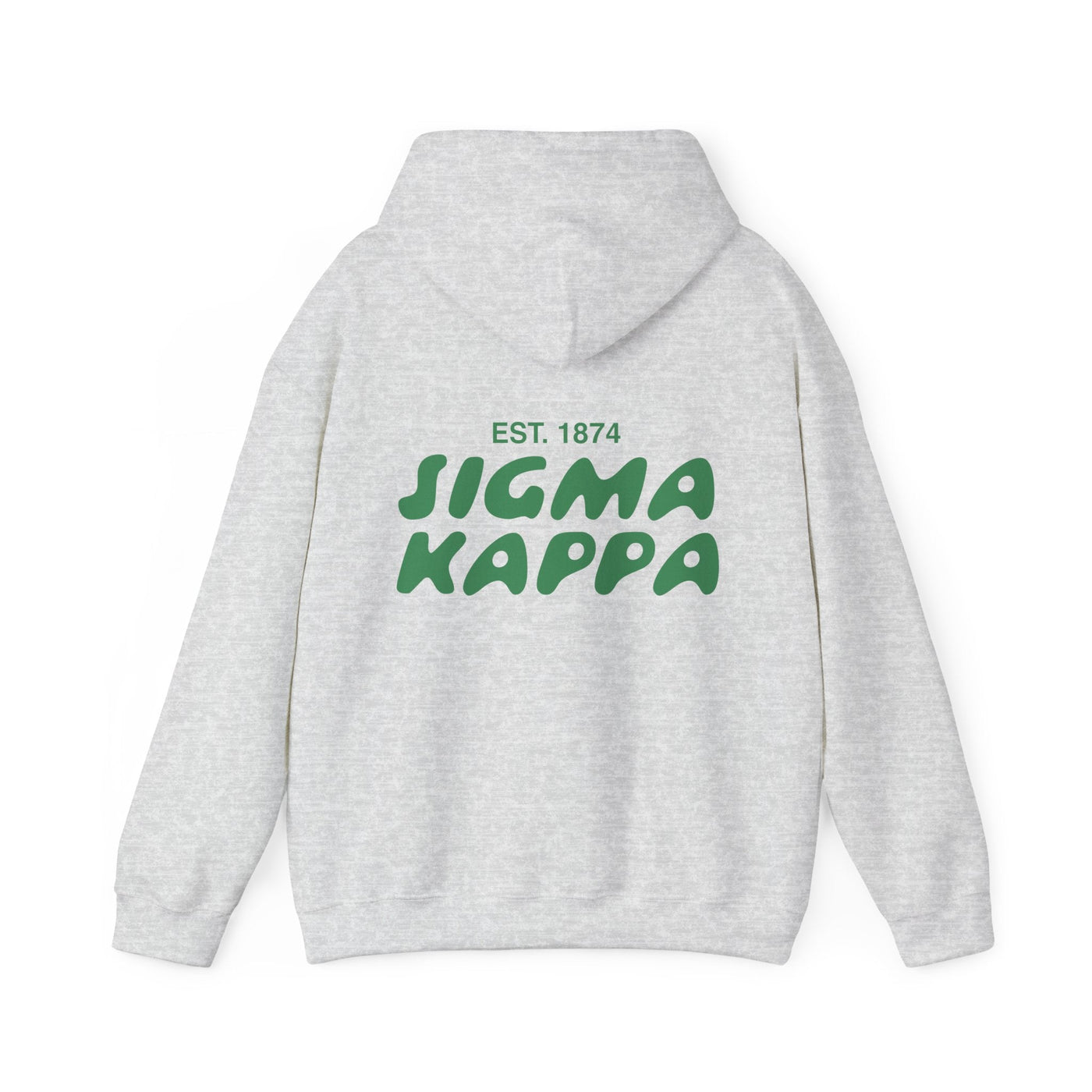 Sigma Kappa Bubble Font Sorority Hoodie | Sig Kap Trendy Sweatshirt | Big Little Gift | Recruitment Gift