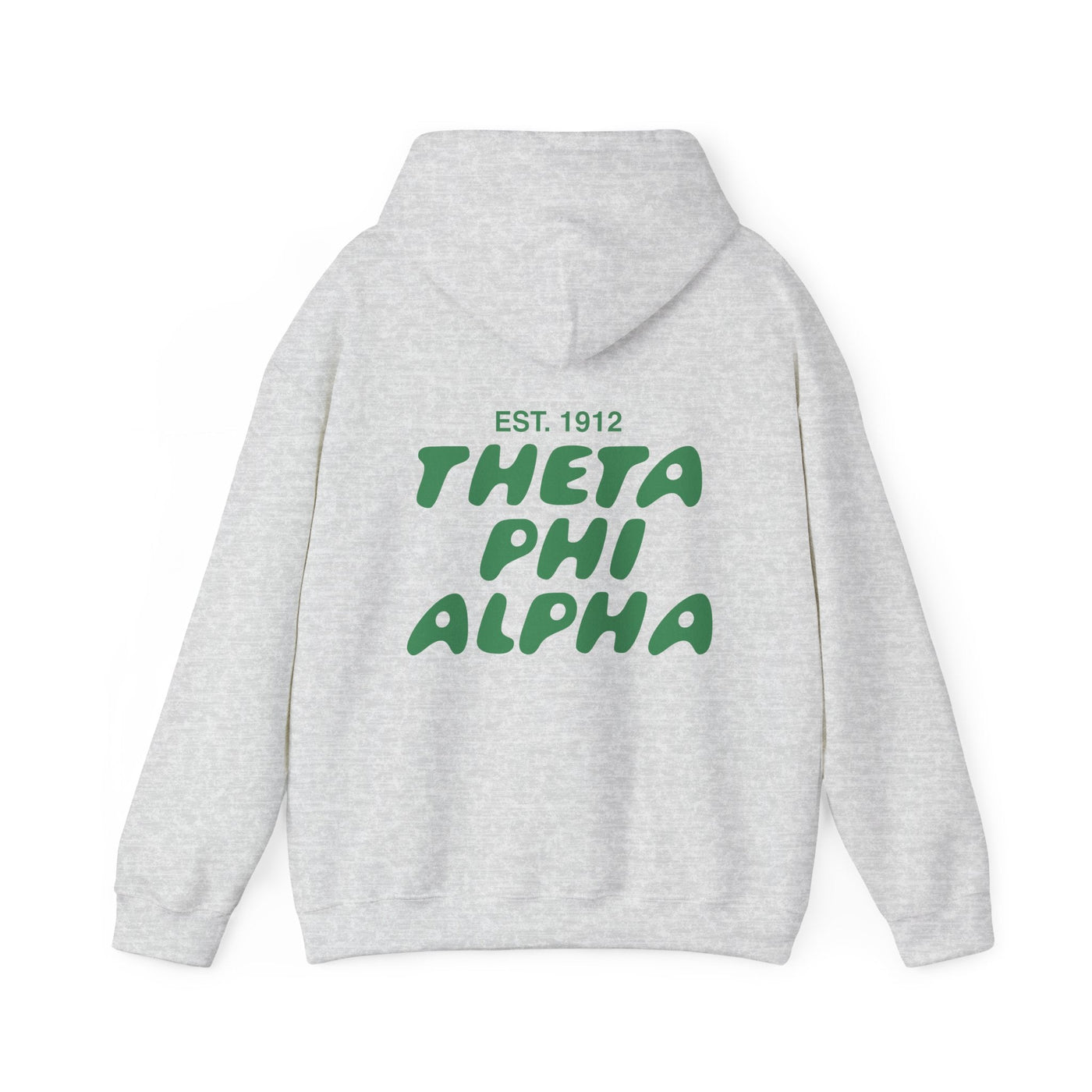 Theta Phi Alpha Bubble Font Sorority Hoodie | Theta Phi Trendy Sweatshirt | Big Little Gift | Recruitment Gift