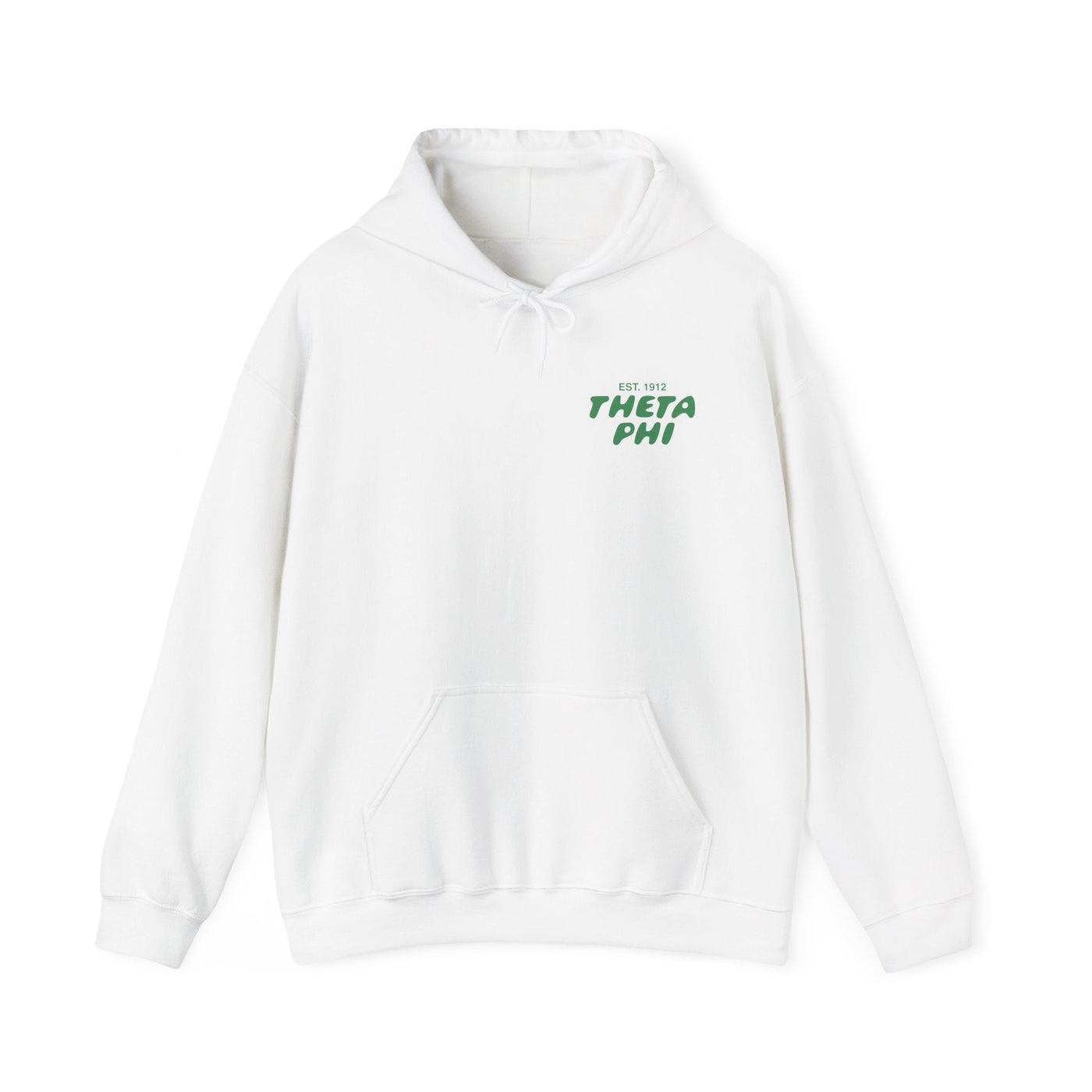 Theta Phi Alpha Bubble Font Sorority Hoodie | Theta Phi Trendy Sweatshirt | Big Little Gift | Recruitment Gift