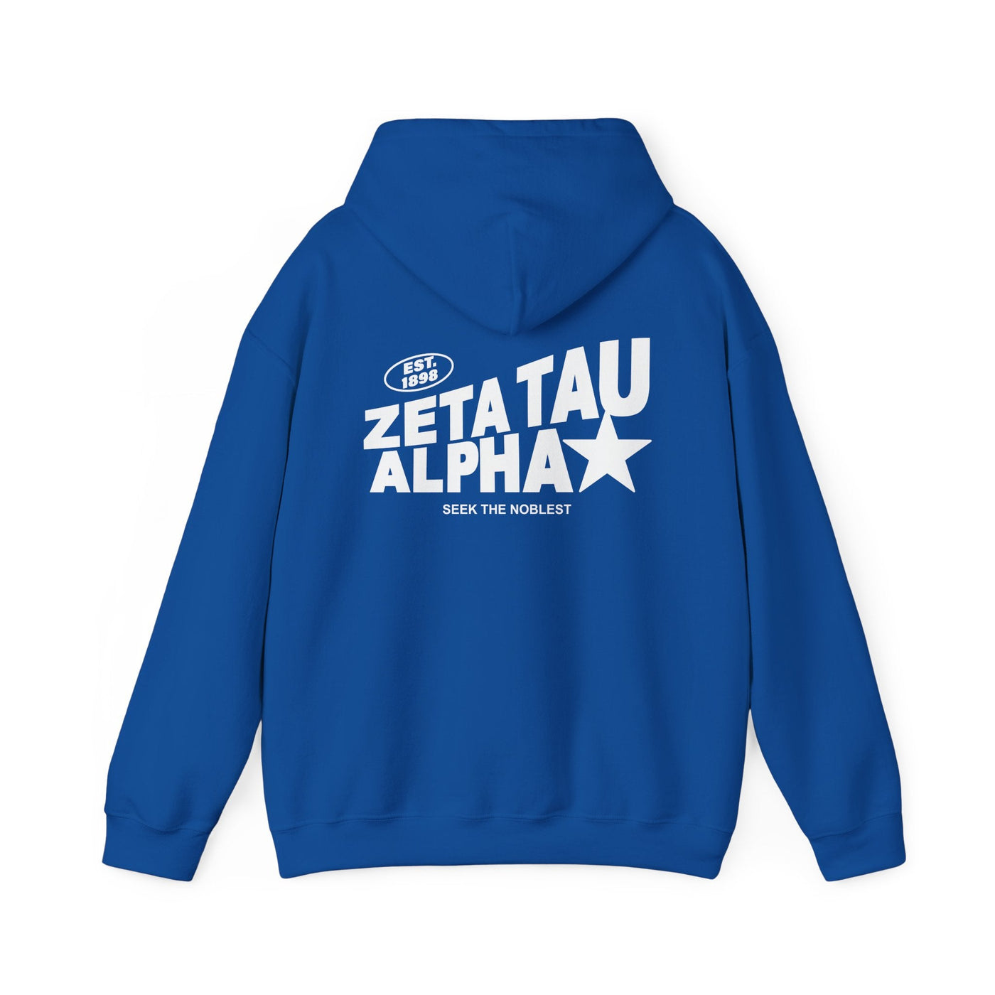 Zeta Tau Alpha Trendy Star Sorority Hoodie | Zeta Cute Sweatshirt | Big Little Gift | Recruitment Gift