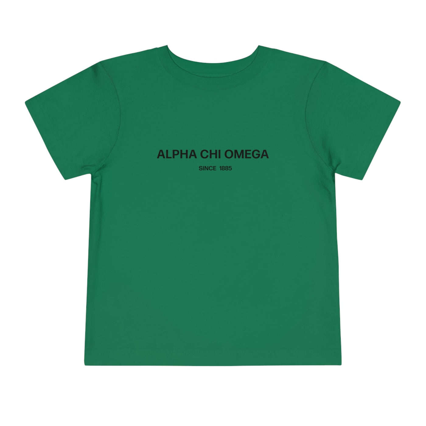 Alpha Chi Omega Sorority Baby Tee Crop Top